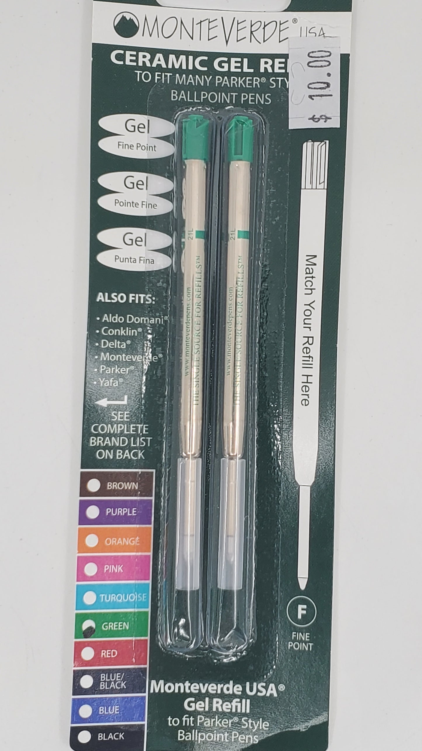 Monteverde Ceramic Gel Refill P422