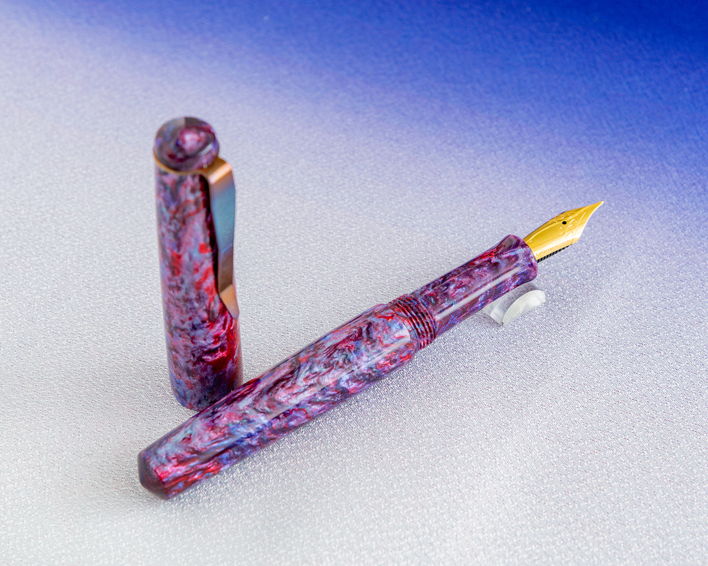 Rhys' Pieces Custom Fountain Pen - "Deep Space"