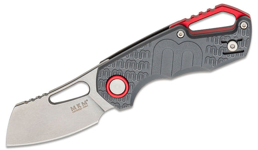 MKM ISONZO Wolf Grey Liner Lock Folding Knife