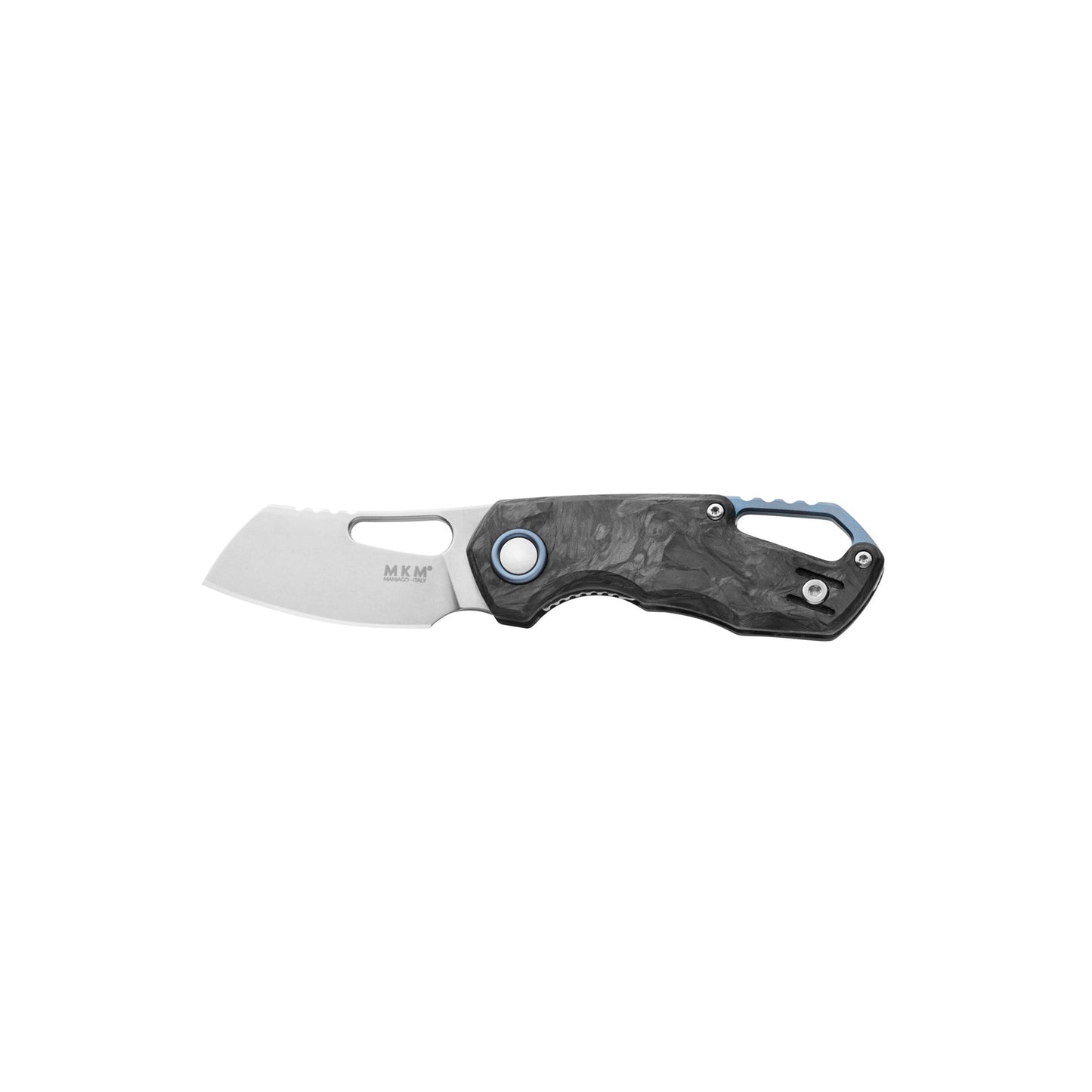 MKM ISONZO Marbled Carbon Fiber Liner Lock Folding Knife