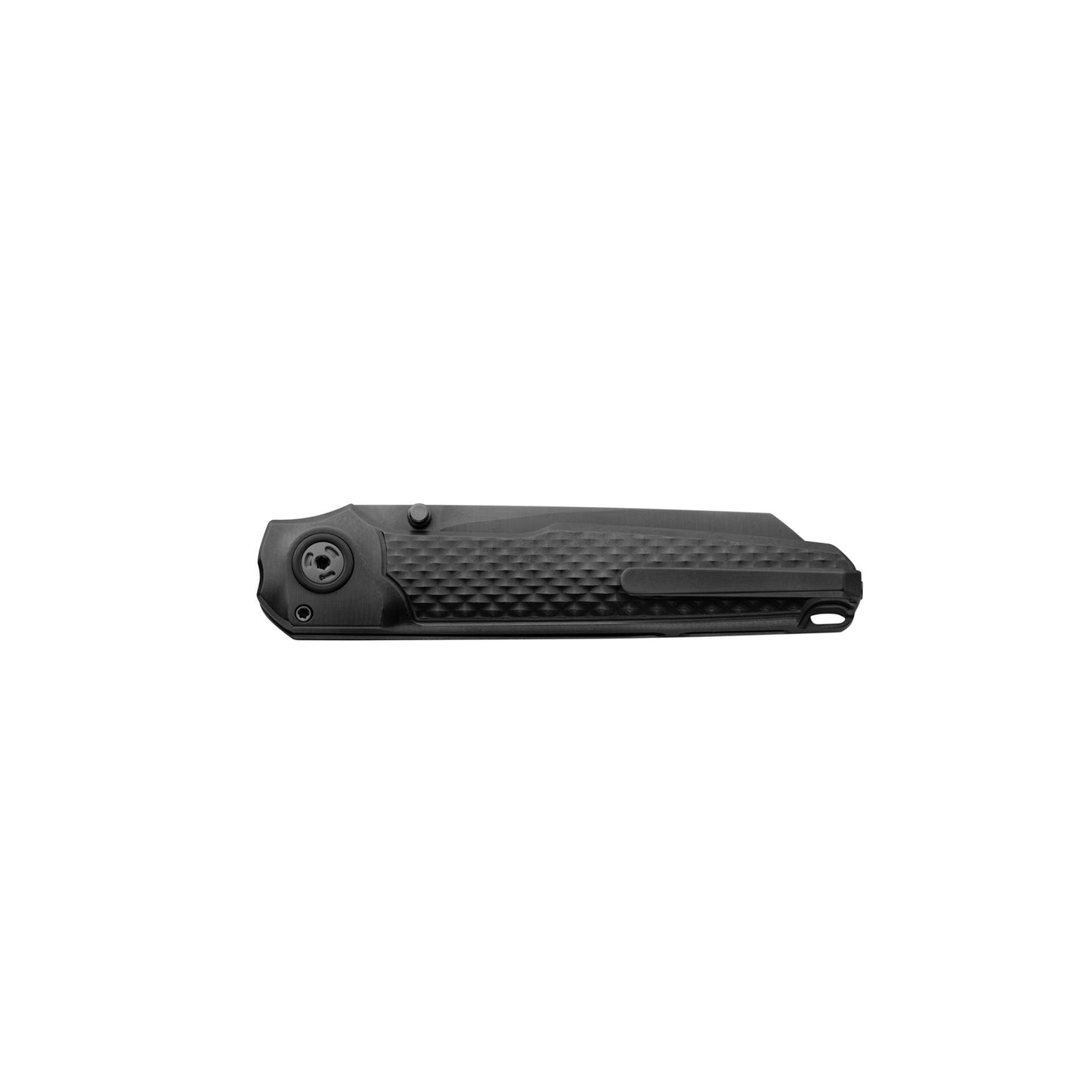 MKM Miura Total Black Satin Blade Folding Knife