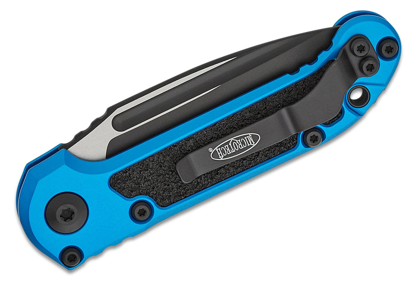 Microtech L.U.D.T. S/E Gen III Blue Auto Folding Knife