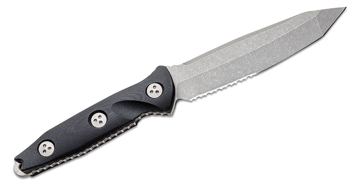 Microtech Socom Alpha Apocalyptic Partial Serrated Fixed Blade