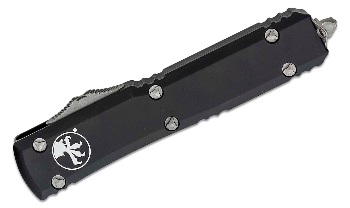 Microtech Ultratech D/E Apocalyptic Full Serrated Out the Front Knife