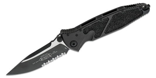 Microtech Socom Elite Tactical Partial Serrated Blade Folding Knife