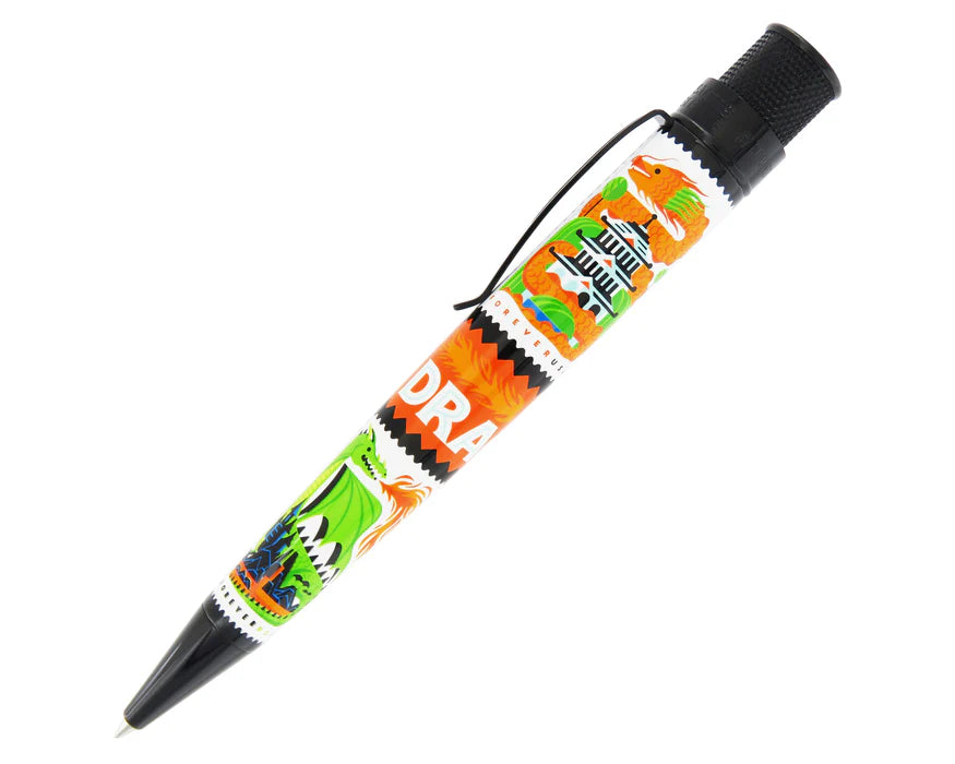 Retro 51 Tornado United States Postal Service Dragons Big Shot Rollerball Pen