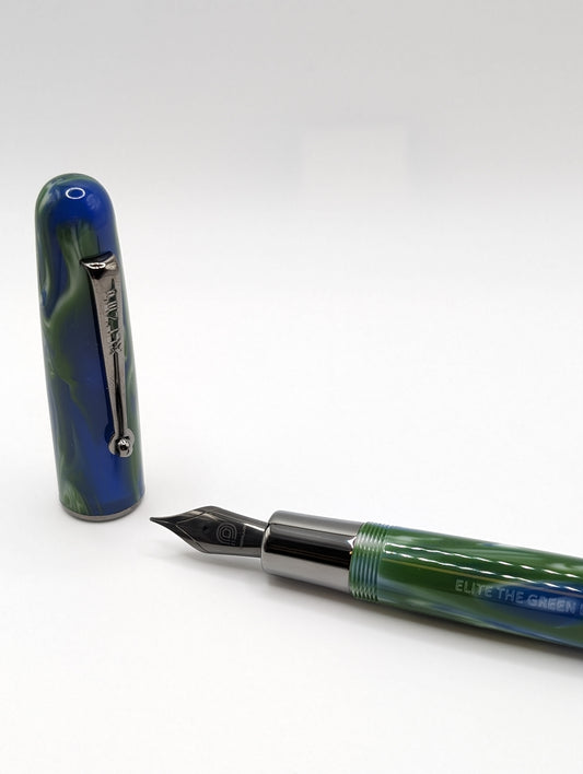 Penlux Limited Edition "The Green Earth" Delgado Fountain Pen