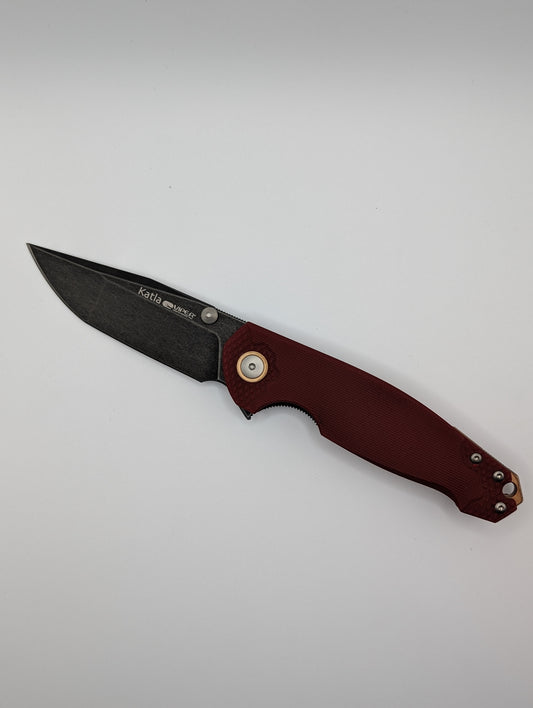 Viper Vox Katla Limited Edition G10 Red Folding Knife 67 of 150