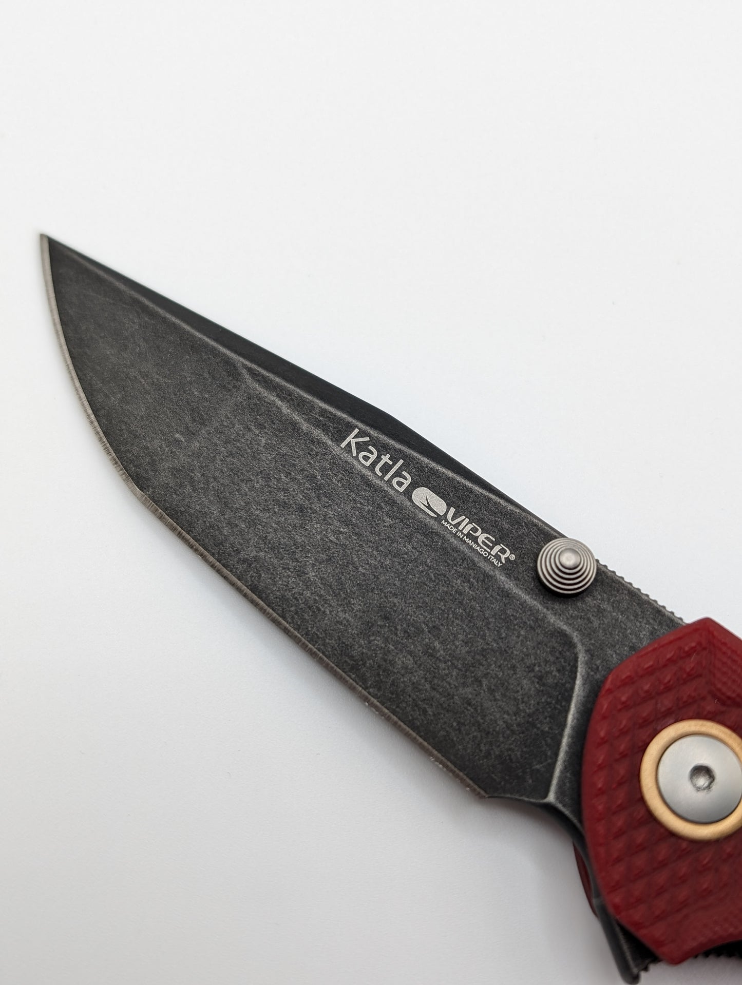 Viper Vox Katla Limited Edition G10 Red Folding Knife 67 of 150