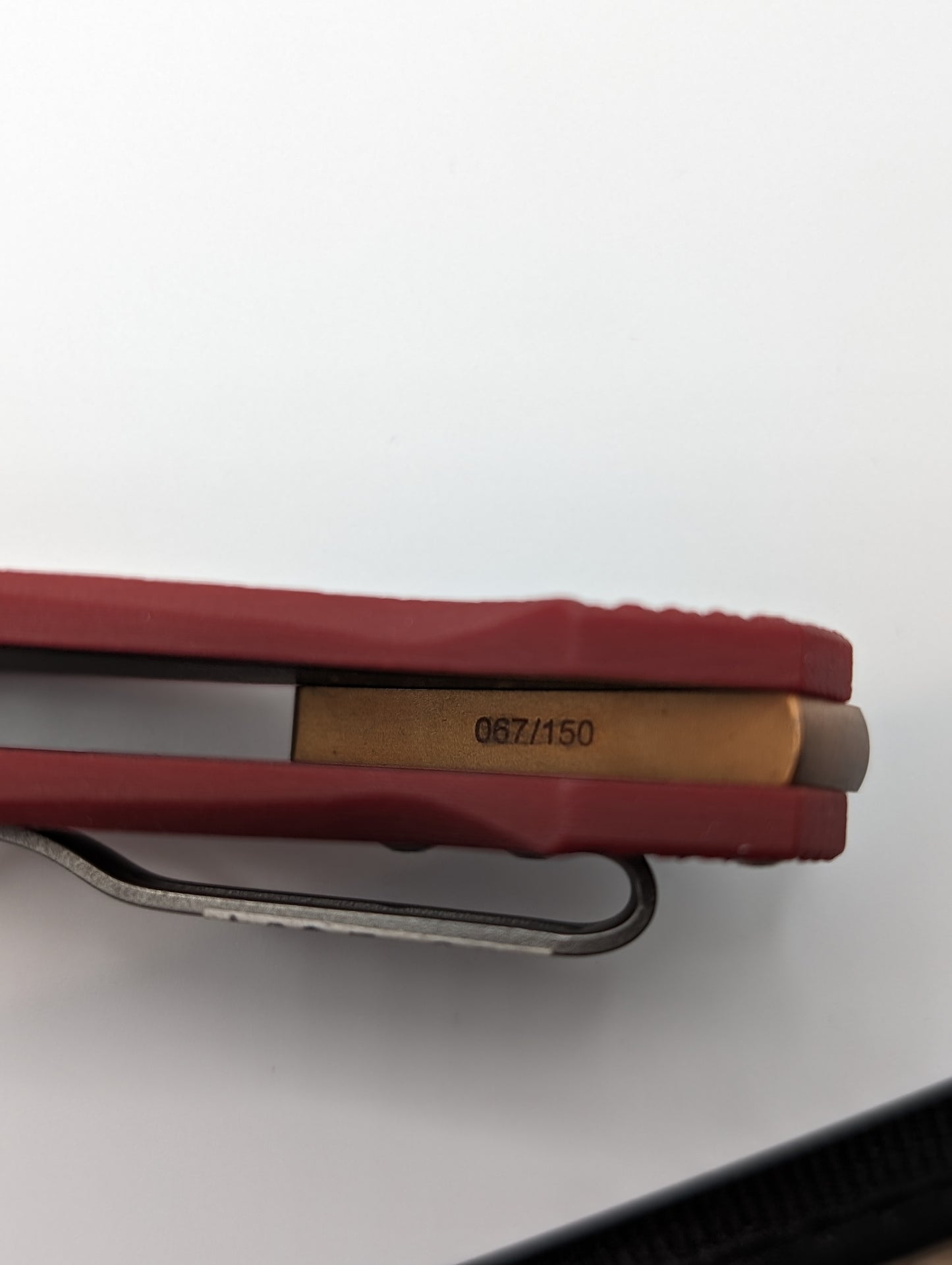 Viper Vox Katla Limited Edition G10 Red Folding Knife 67 of 150