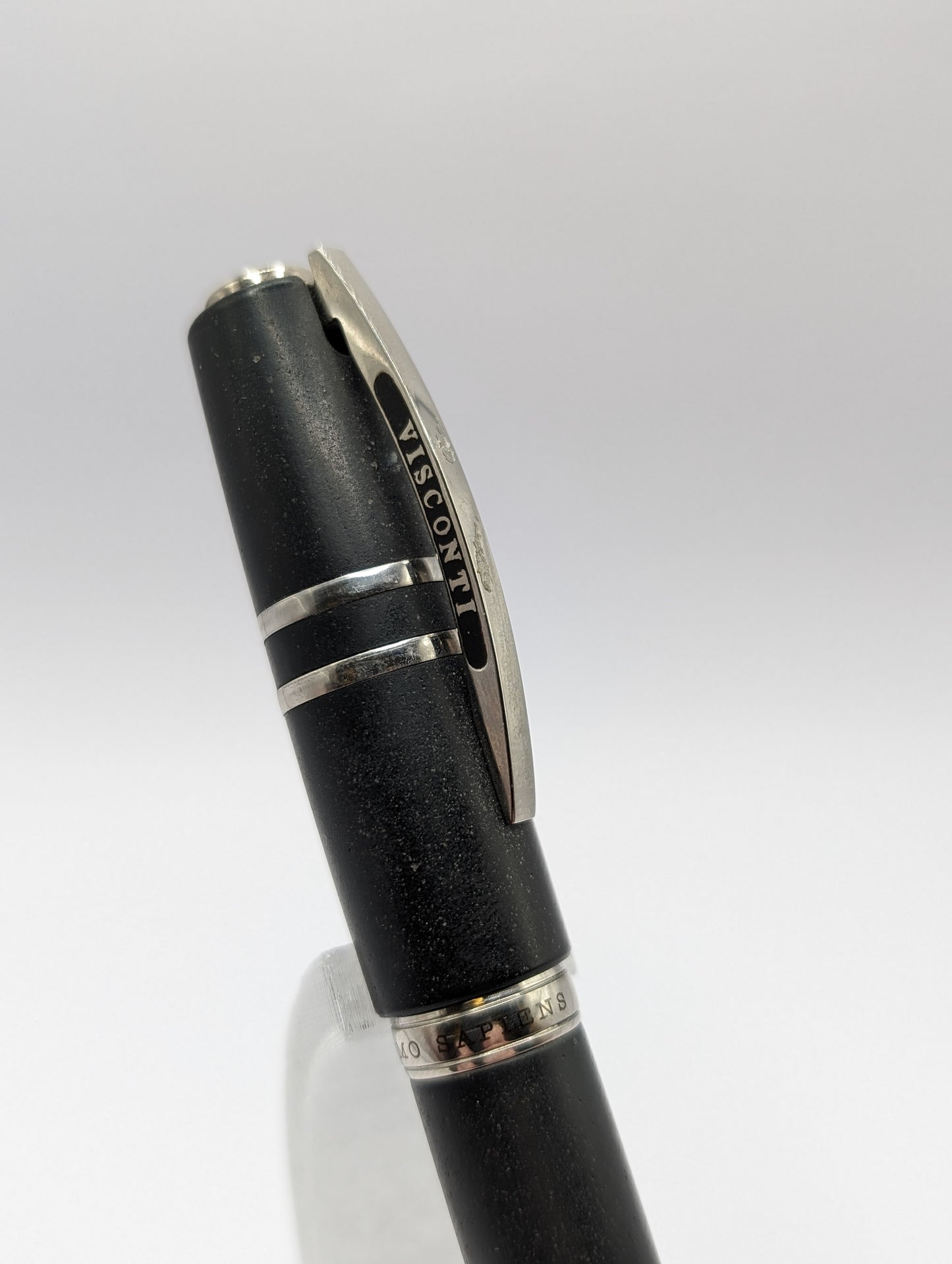 Visconti Homo Sapiens Steel 25th Anniversary Fountain Pen Extra Fine