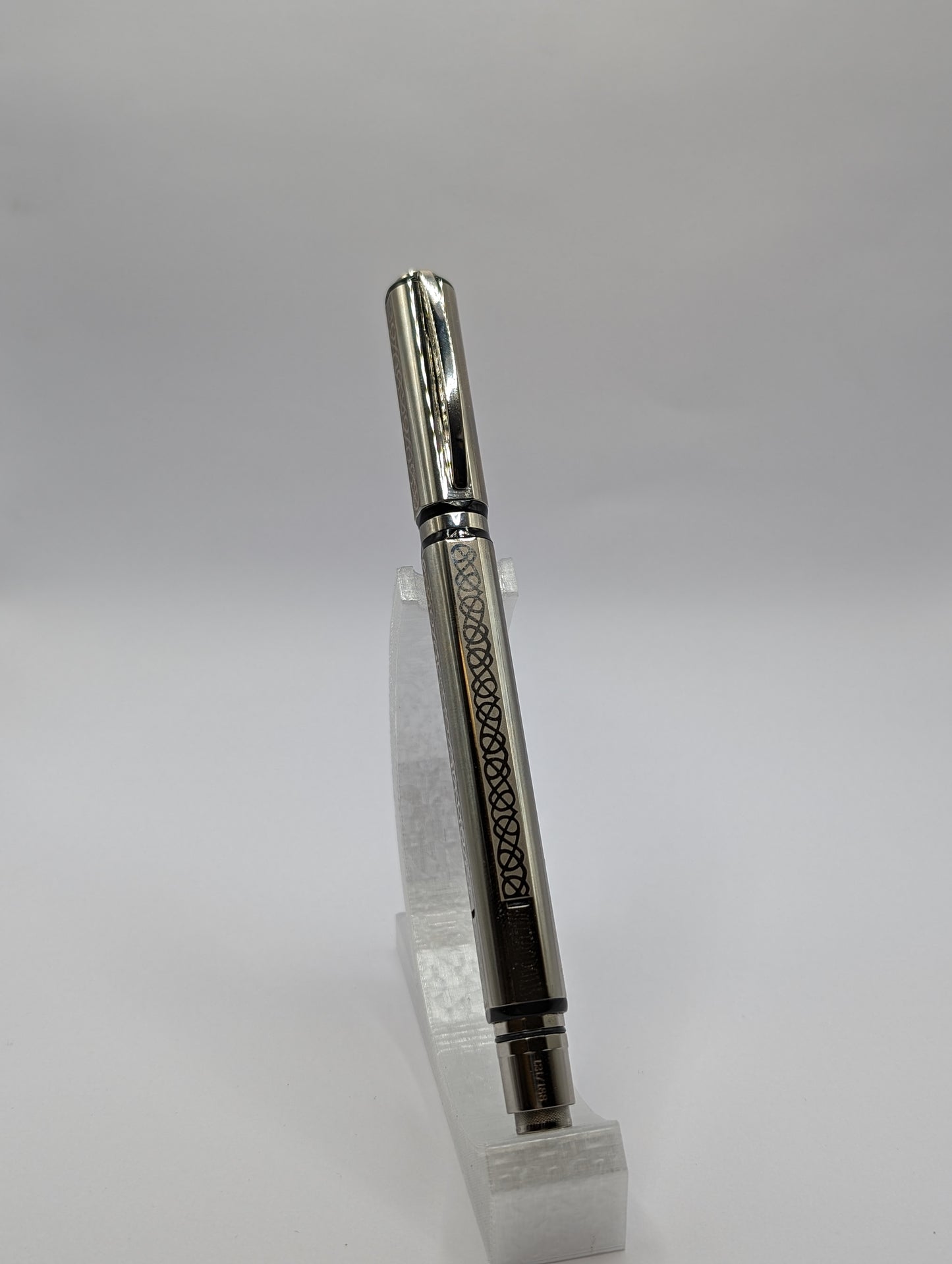 Visconti Metropolis Gordian Knot Silver Rollerball Pen