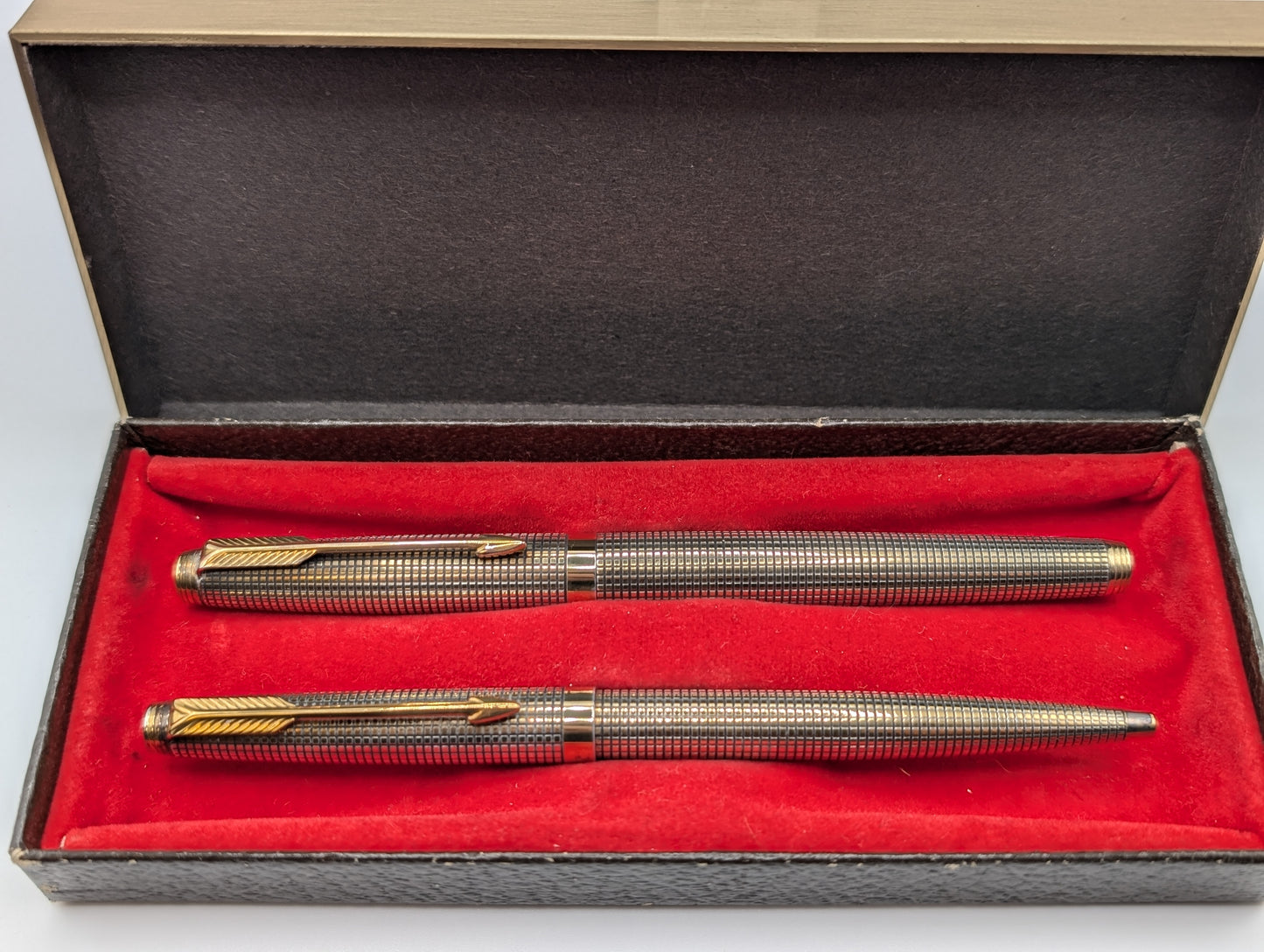 Parker Vintage 75 Vermeil Fountain Pen and Ballpoint Pen Set