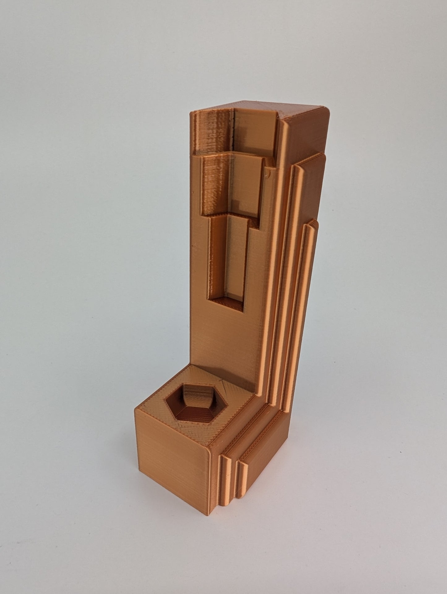 3D Printed Skyscraper Art Deco Pen Stand