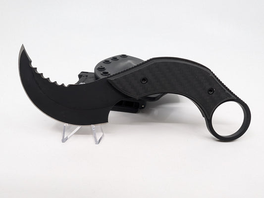 Krudo Knives Snag Carbon Fiber Fixed Blade Consignment