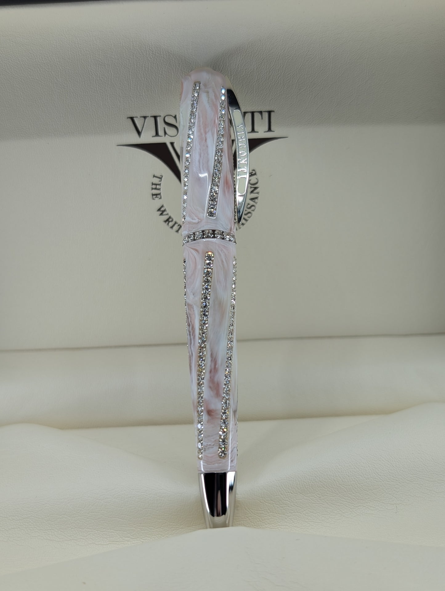 Visconti Divina Royale Peau D'Ange Pink Ballpoint Pen