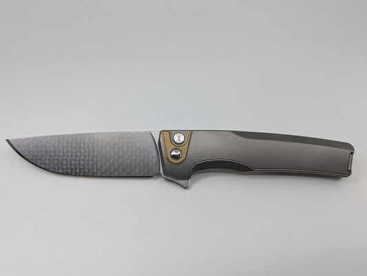 MachineWise Sonora Brass Bolster Magnacut Blade 491 BLEMISHED