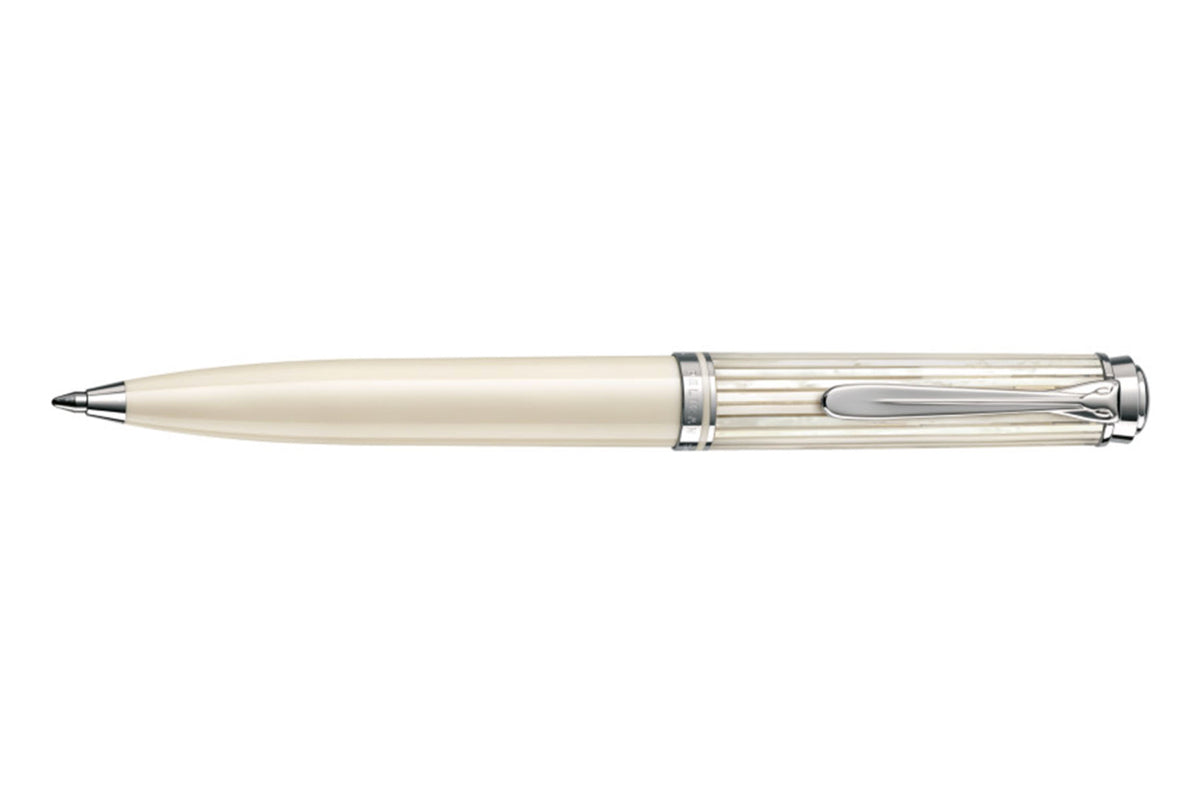 Pelikan K605 White Transparent Ballpoint Pen