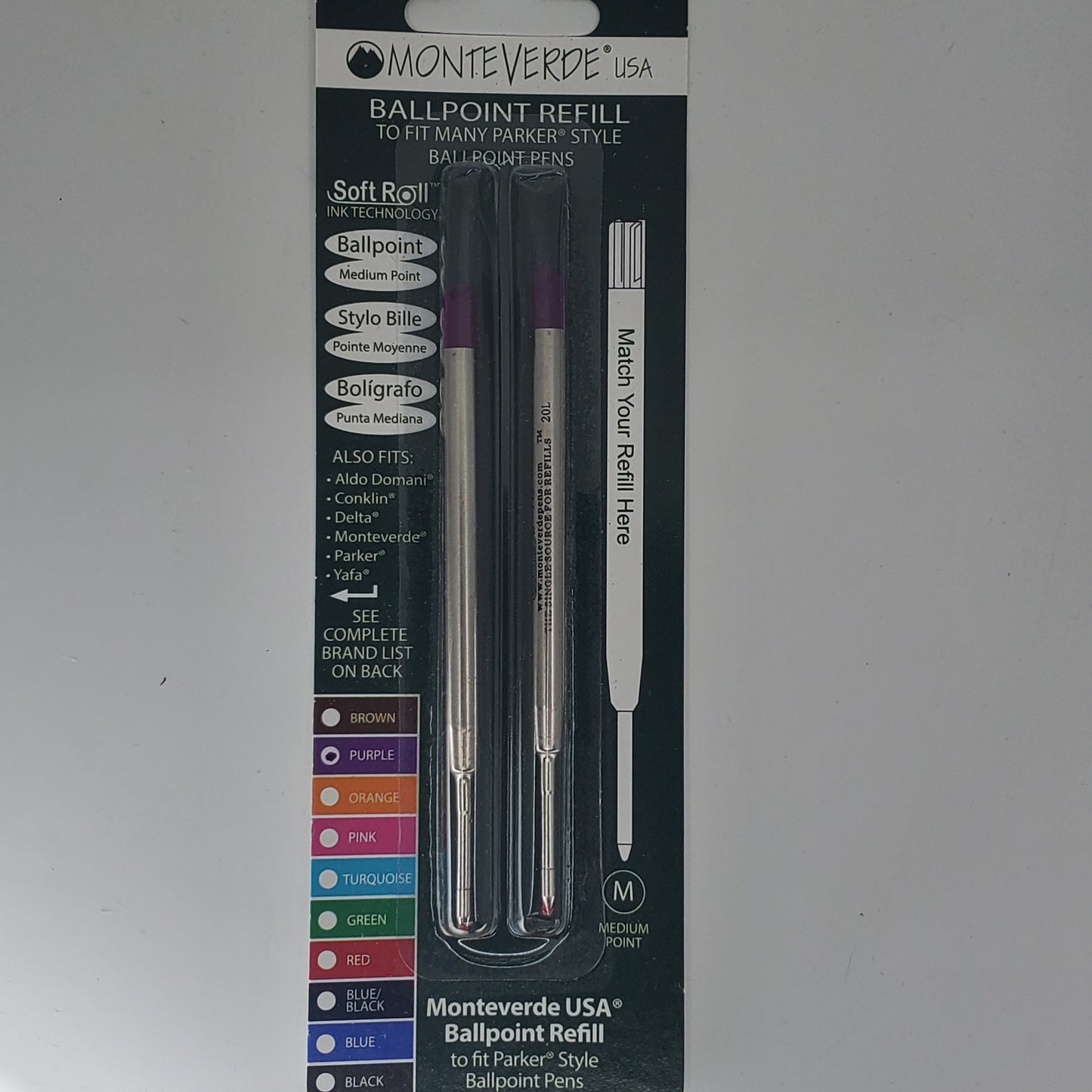 Monteverde P132 Refill 2pk