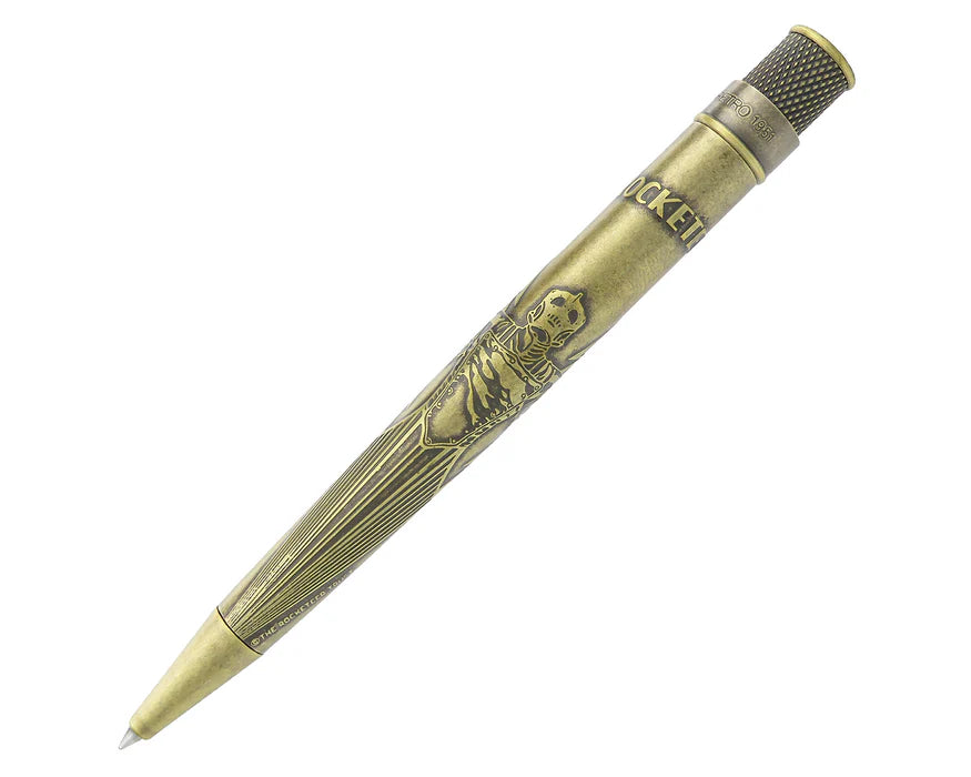 Retro 51 Tornado Rocketeer The Rocketeer Brass Rollerball Pen