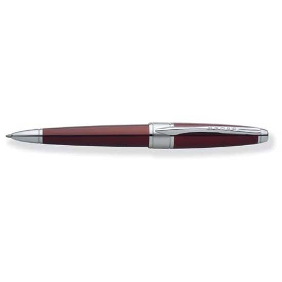 AT Cross Apogee Red Lacquer Ballpoint Pen