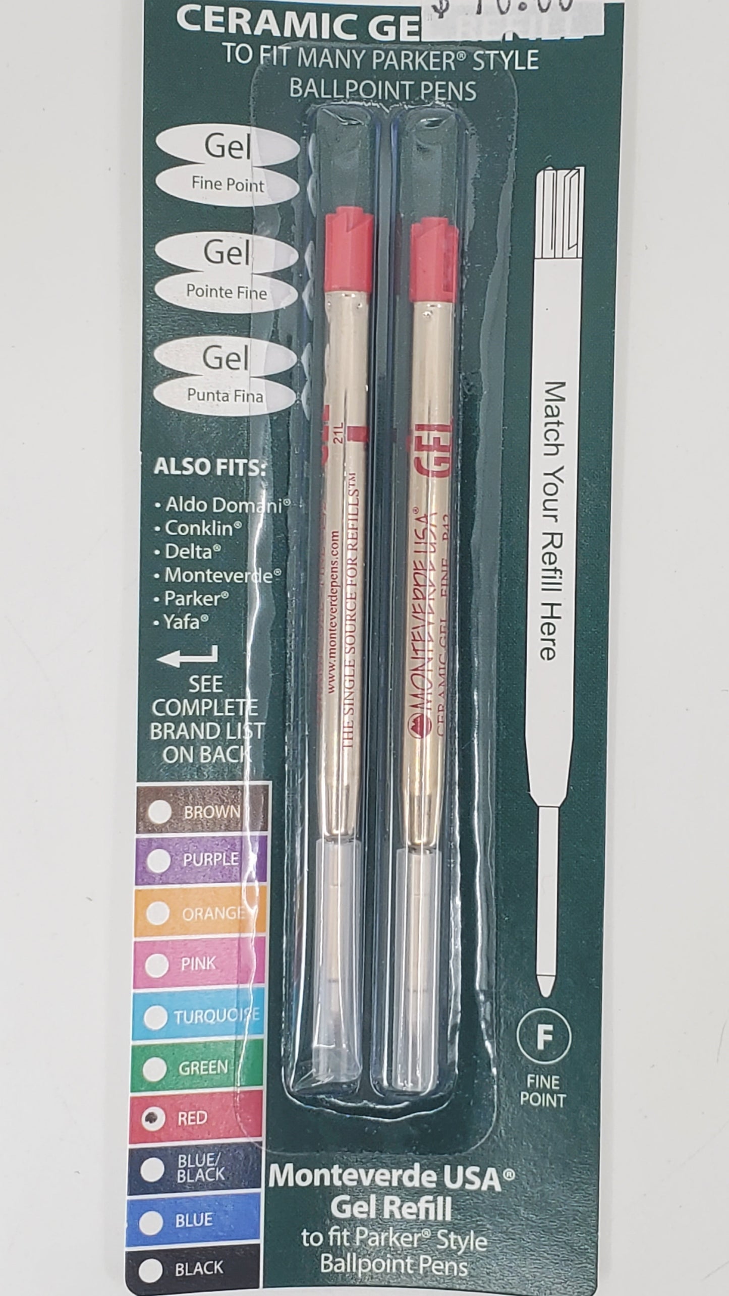 Monteverde Ceramic Gel Refill P422