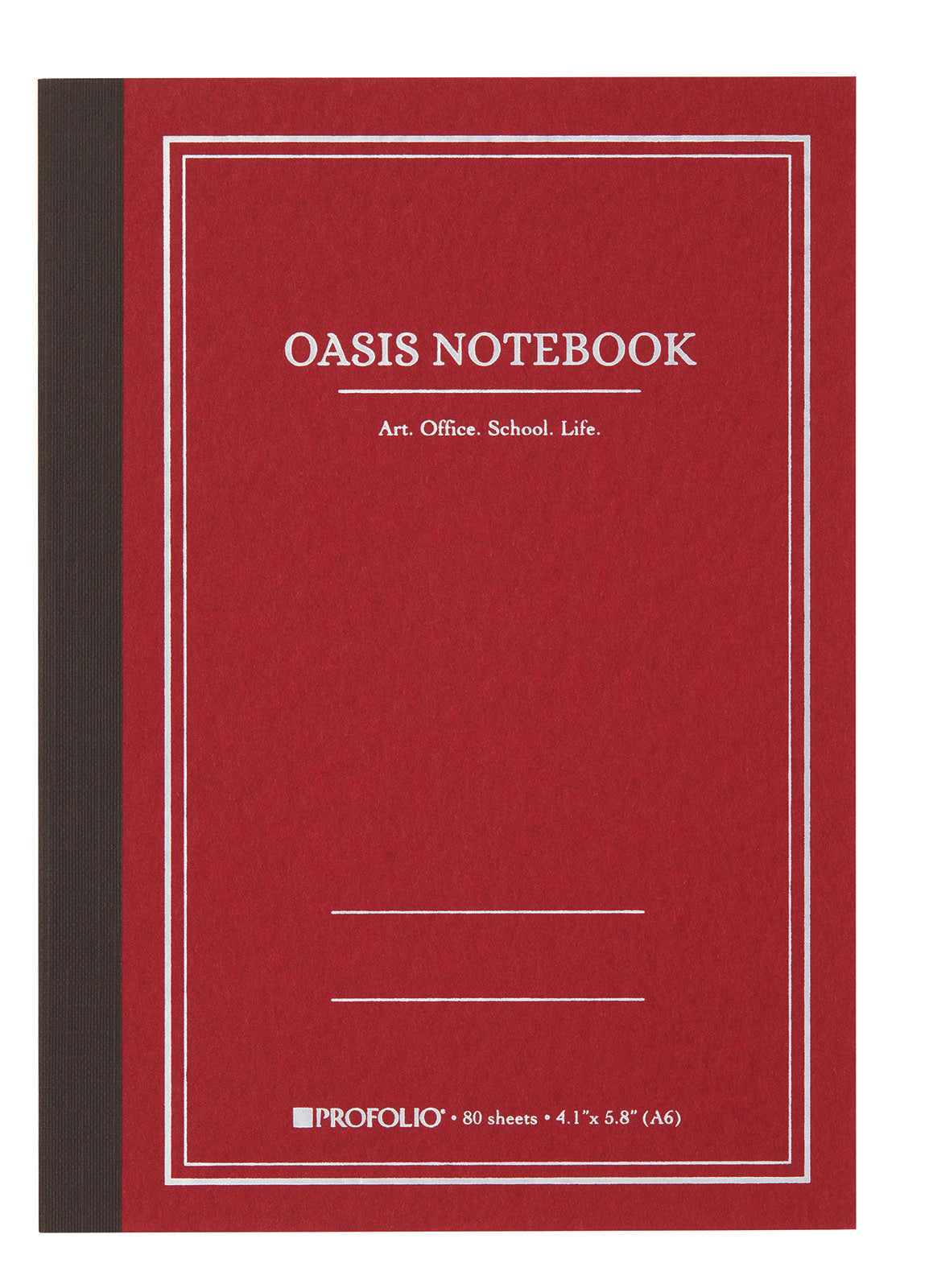 Oasis Notebook A6 4.1"x5.8" 80 sheets