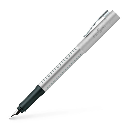 Faber-Castell Grip Silver Fountain Pen