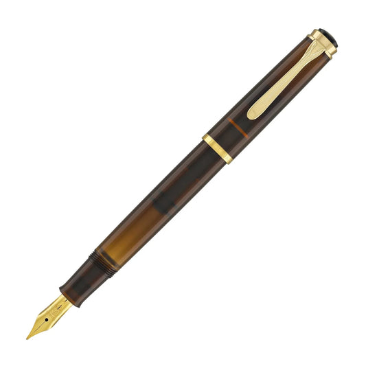Pelikan M200 Smoky Quartz Fountain Pen Ink Set