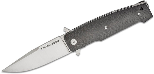 Viper Keeper 2 Carbon Fiber Handle Elmax Blade Liner Lock Folding Knife