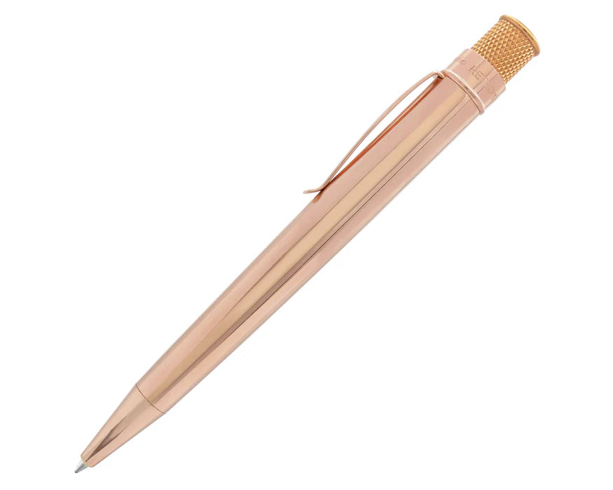 Retro 51 Tornado Vintage Metalsmith Raw Copper Rollerball Pen