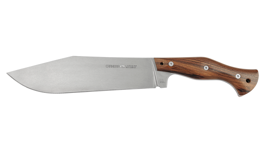 Viper Carnera Pau Santo Wood Stonewash Fixed Blade w/ Sheath