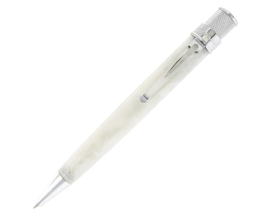 Retro 51 Vault Opal White Acrylic Rollerball Pen