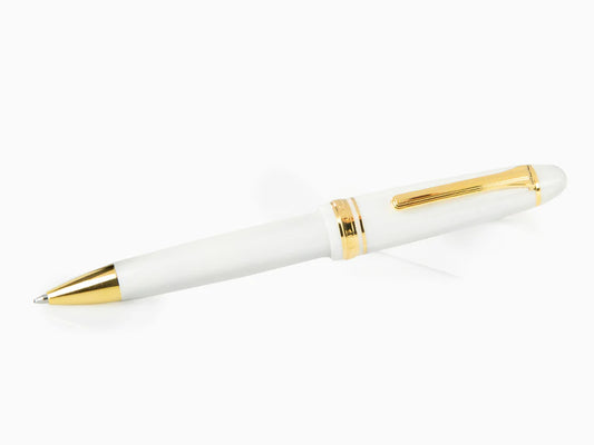 Sailor 1911 GT White w/ Gold Ballpoint Pen