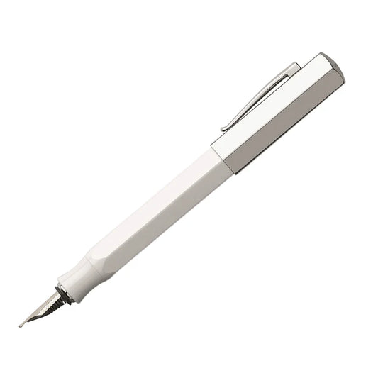 Faber-Castell Ondoro White Fountain Pen Fine Nib