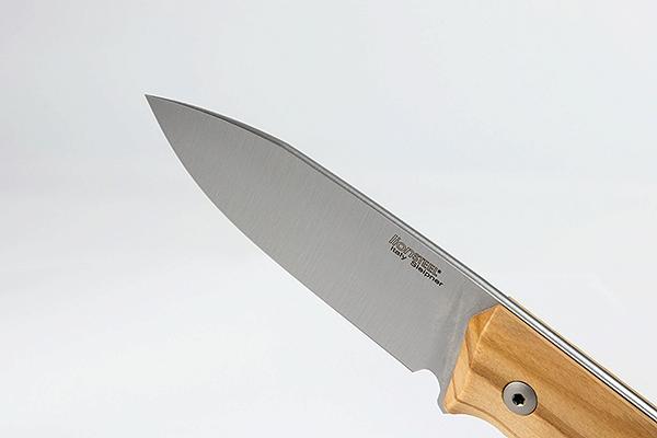 Lionsteel B35 Olive Wood Fixed Blade Knife