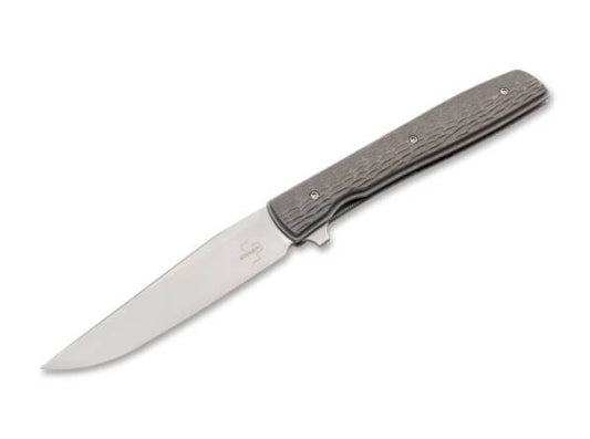 Boker Plus Urban Trapper Jigged Titanium Linerlock Folding Knife