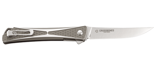 CRKT Crossbones Liner Lock Folding Knife