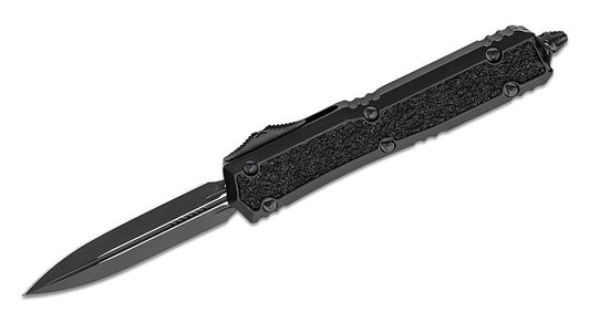 Microtech Makora D/E Shadow DLC Standard Black Blade Out the Front Knife