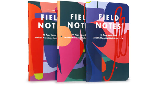 Field Notes Flora 48-Page Memo Book 3pk