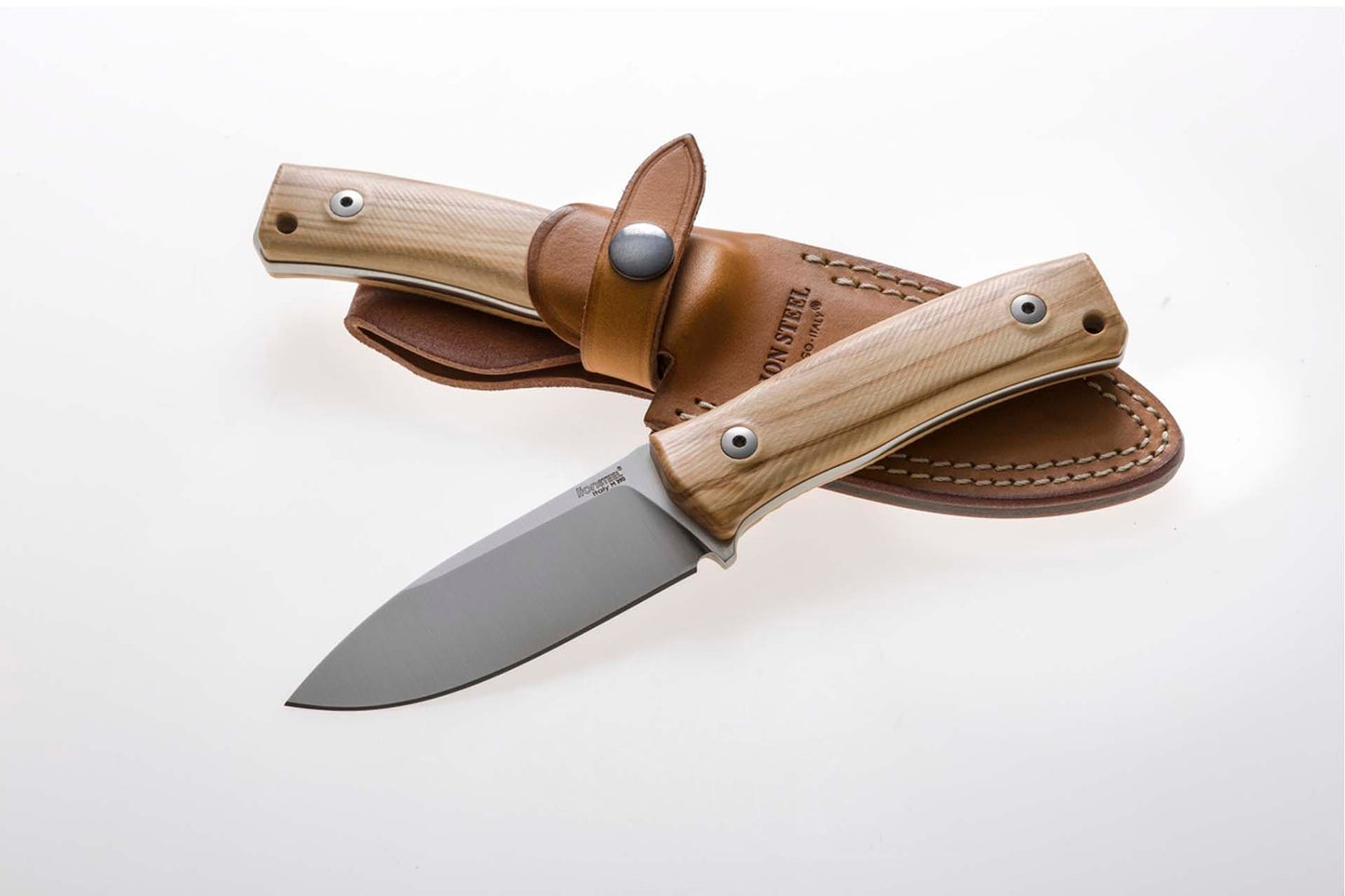 Lionsteel M4 Olive Wood Fixed Blade