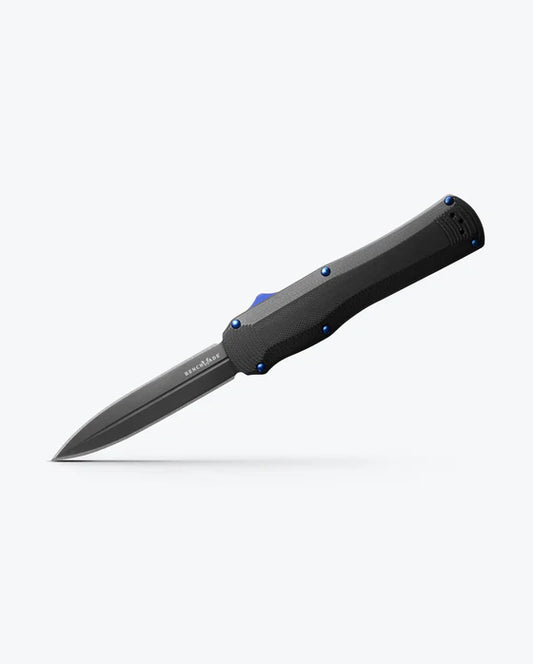 Benchmade Autocrat Black G10 Out the Front Knife