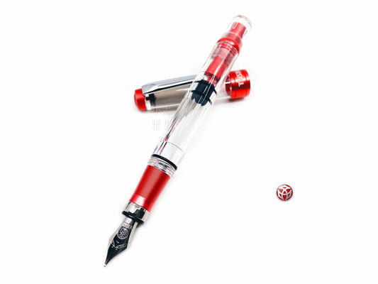 TWSBI Diamond 580ALR (Aluminum Ribbed Front Section cover)  Fountain Pen