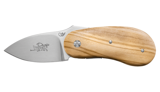 Viper Drop Olive Wood Folding Knife