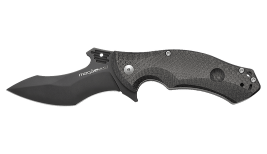 Viper Maga Carbon Fiber Black Blade Folding Knife