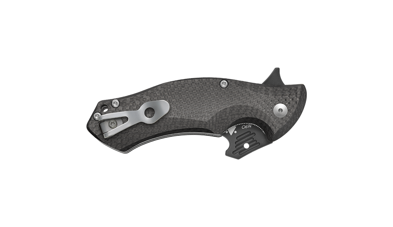 Viper Maga Carbon Fiber Black Blade Folding Knife