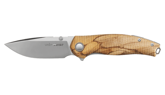 Viper Vale Flammed Poplar Wood Folding Knife