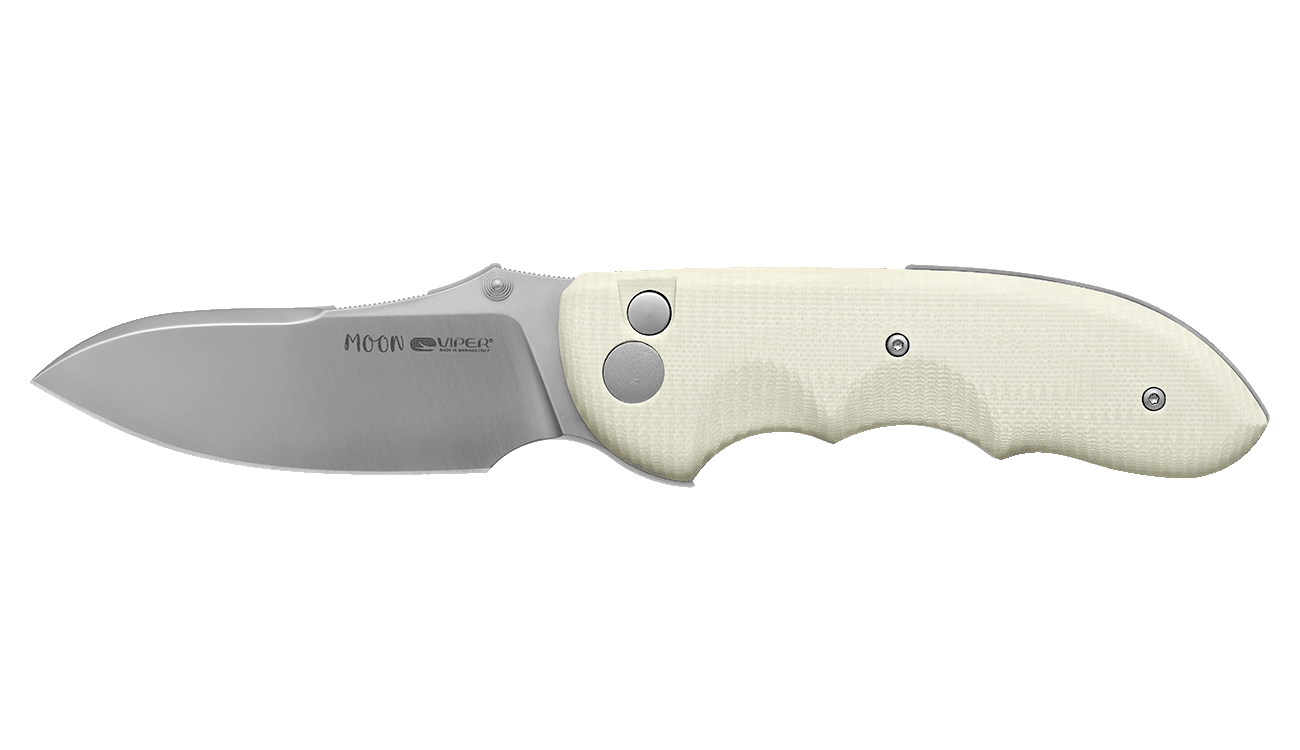 Viper Moon Ivory G10 Folding Knife – Penchetta Pens, Knives & Wet Shaving